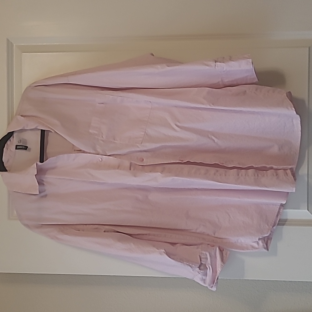 Boyfriend fit button down tunic